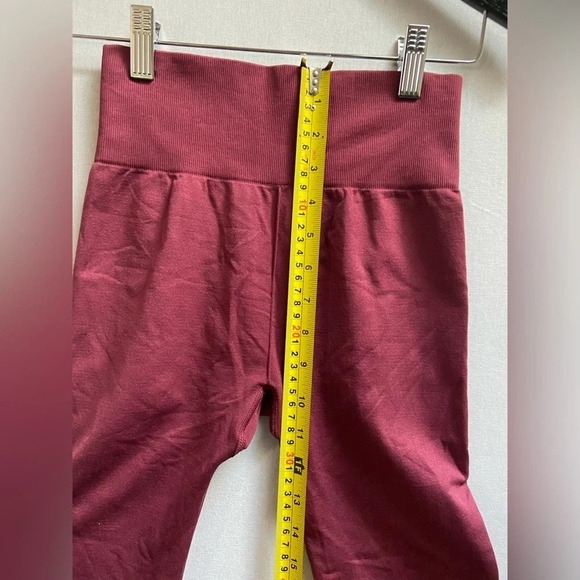 Knix Good To Go Dark Cherry Seamless Legging Sz S - Picture 6 of 7